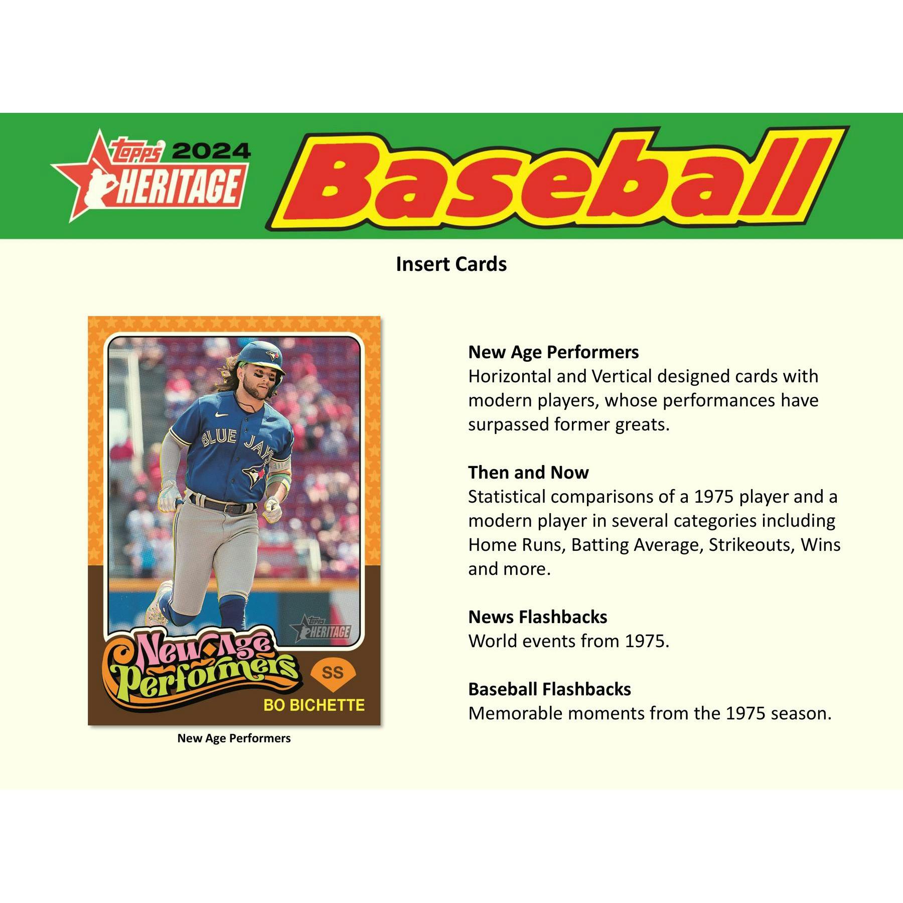 2024 Topps Heritage Baseball Hobby 12-Box Case