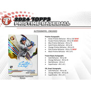 2024 Topps Pristine Baseball Hobby Box (Slightly Damaged)