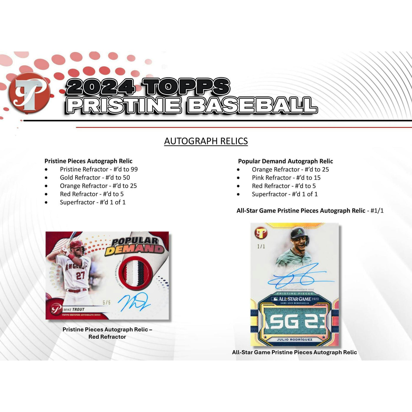 2024 Topps Pristine Baseball Hobby Box (Slightly Damaged)