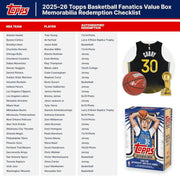 2025/26 Topps Basketball Fanatics Blaster 40-Box Case