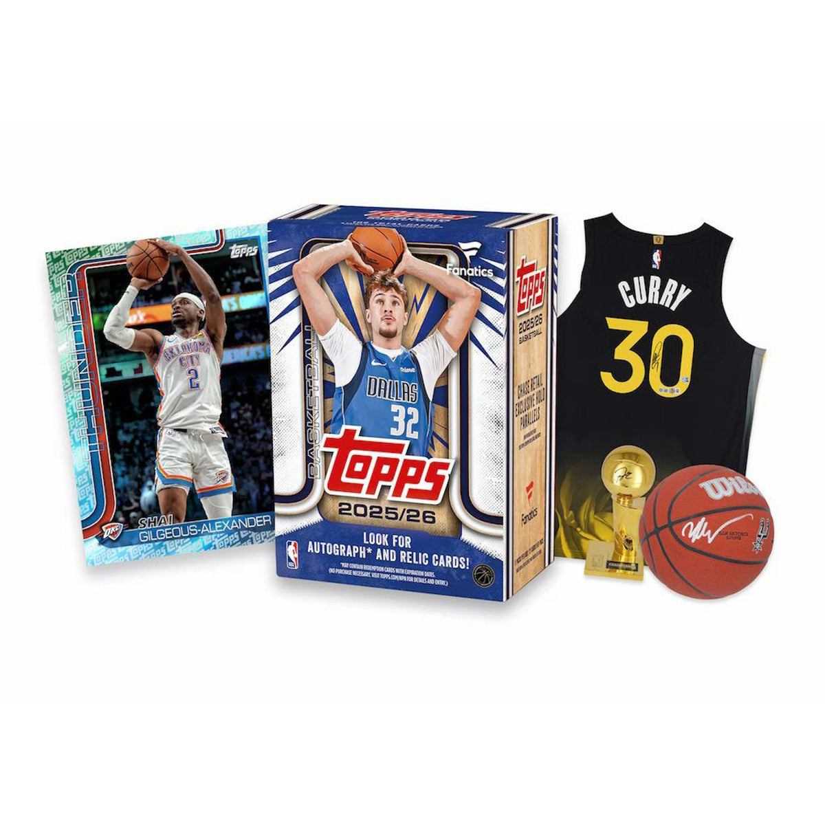 2025/26 Topps Basketball Fanatics Blaster 40-Box Case