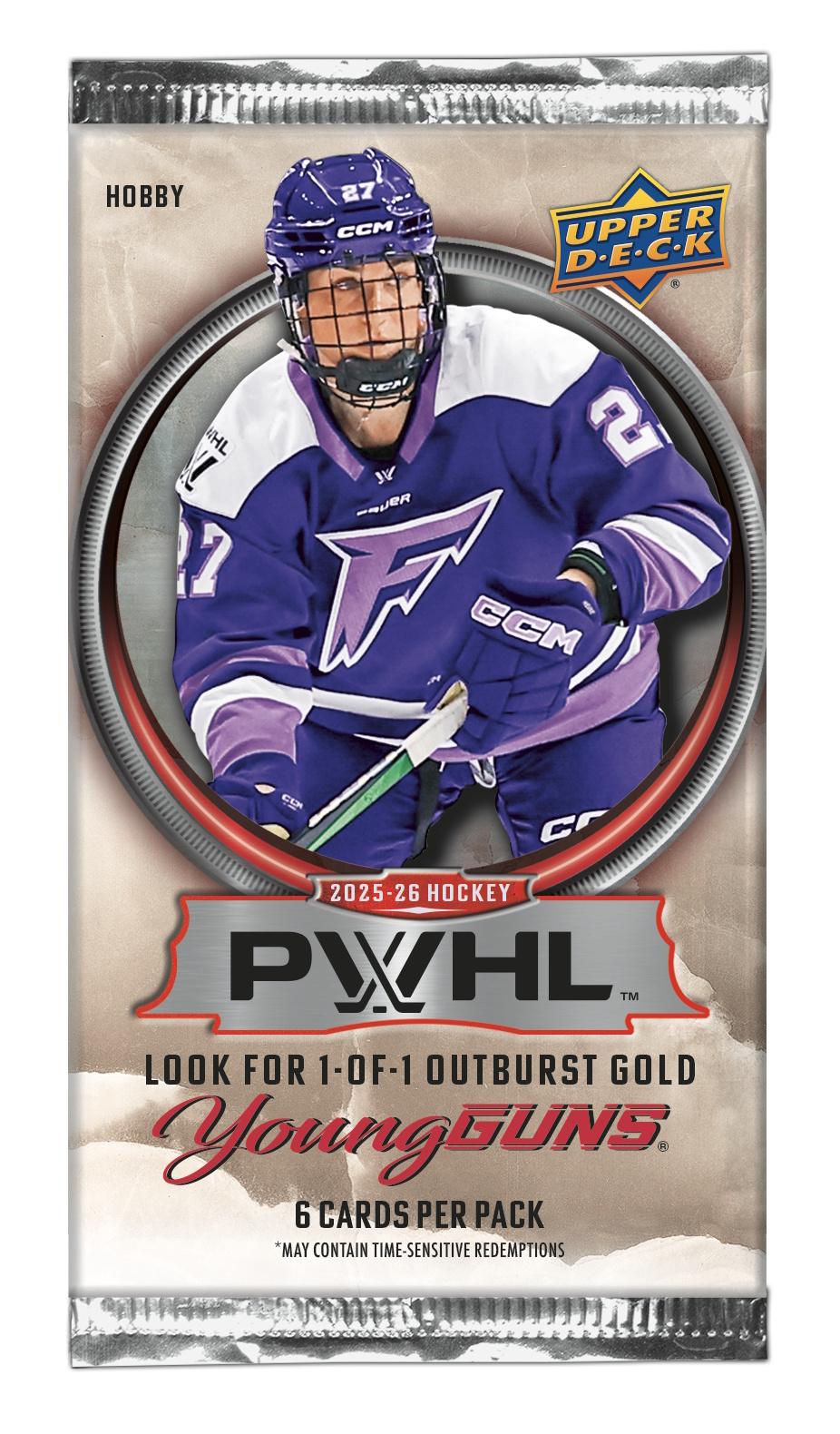 2025/26 Upper Deck PWHL Hockey Hobby Pack