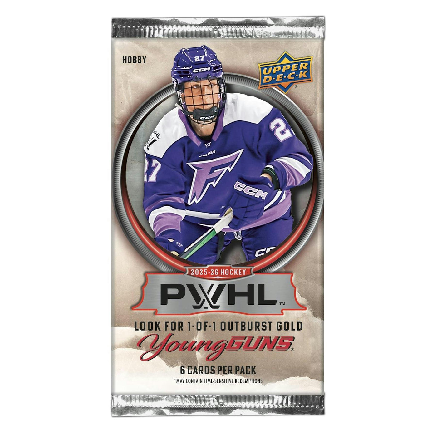 2025/26 Upper Deck PWHL Hockey Hobby Pack