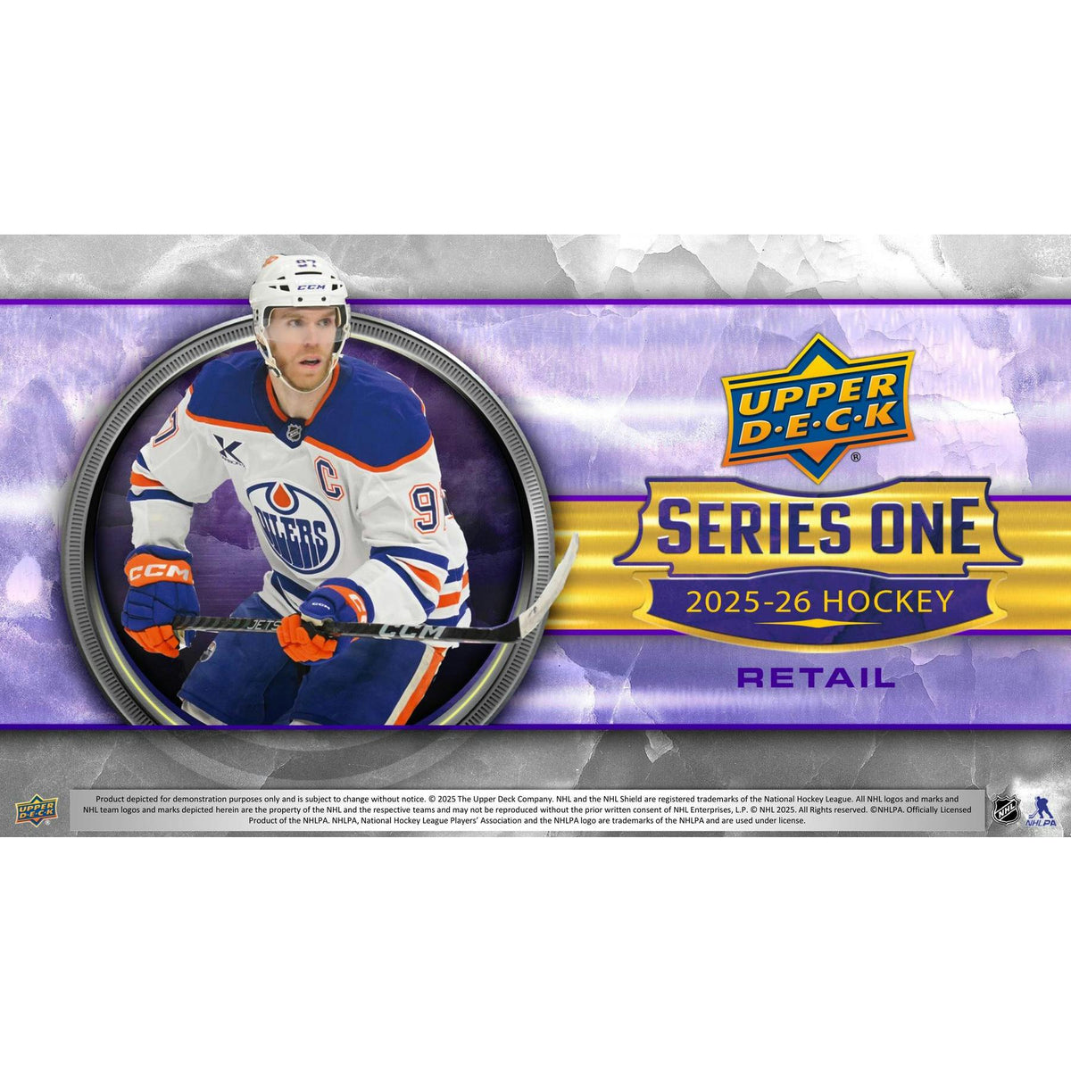 2025/26 Upper Deck Series 1 Hockey Blaster Box