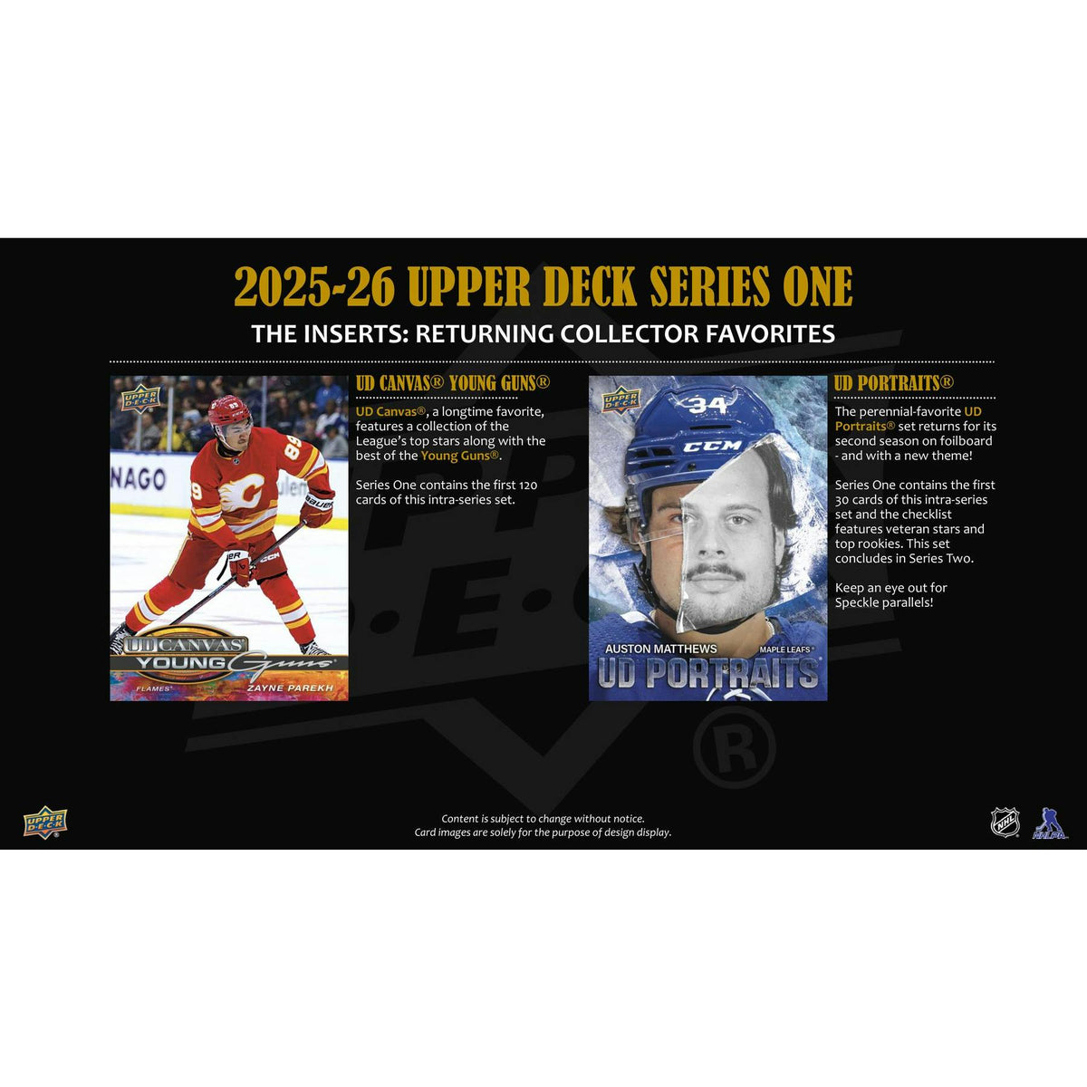 2025/26 Upper Deck Series 1 Hockey Blaster Box