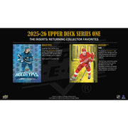 2025/26 Upper Deck Series 1 Hockey Tin (Box) Case (12 Ct.)