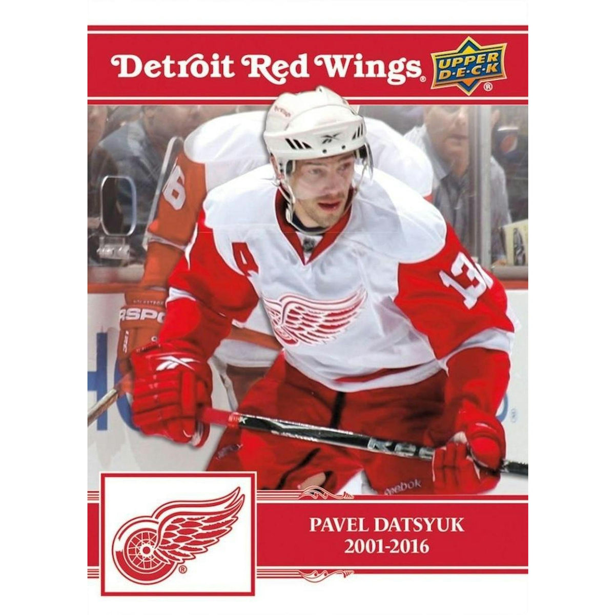 2025/26 Upper Deck Detroit Red Wings Centennial Hockey Hobby 16-Box Case