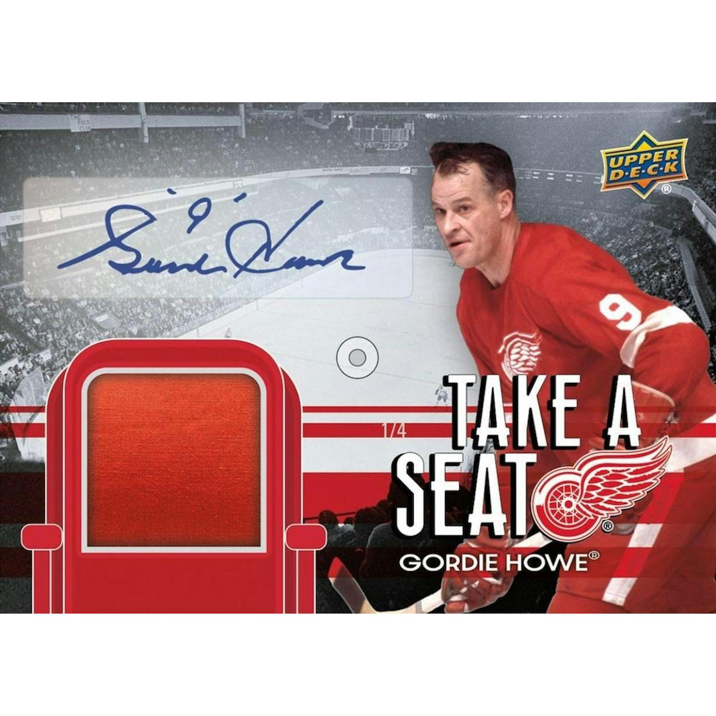 2025/26 Upper Deck Detroit Red Wings Centennial Hockey Hobby 16-Box Case