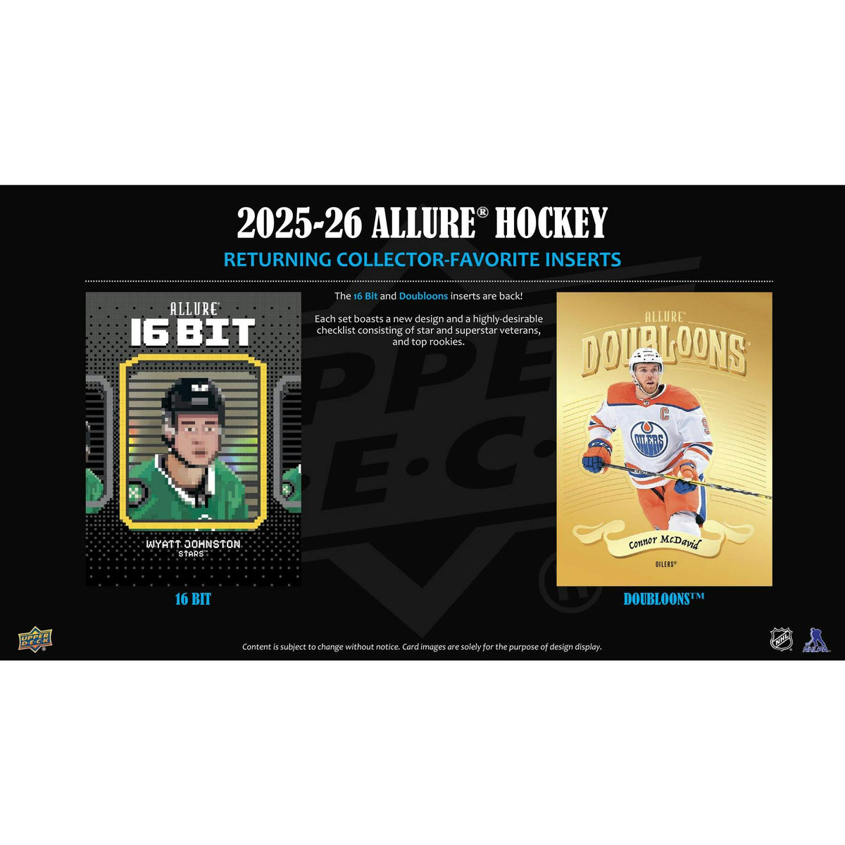 2025/26 Upper Deck Allure Hockey Hobby Box