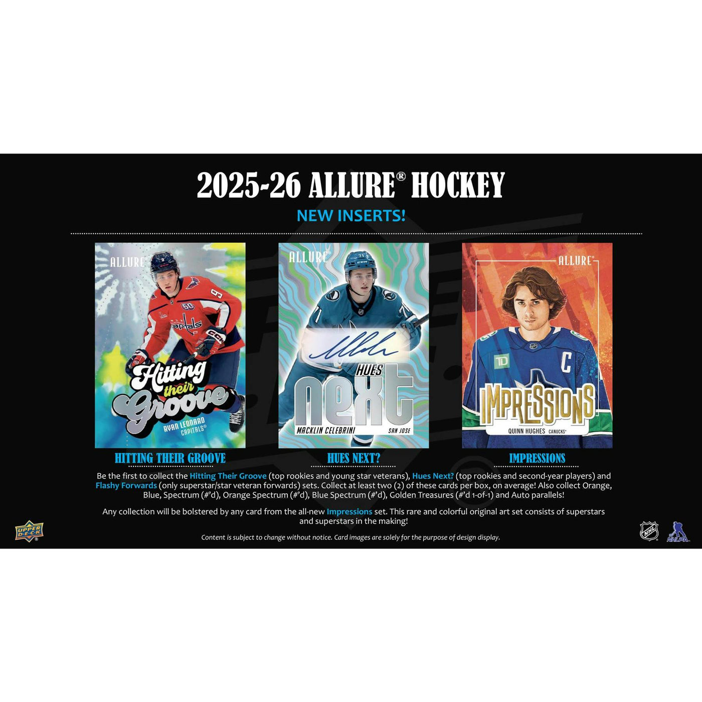 2025/26 Upper Deck Allure Hockey Hobby Box