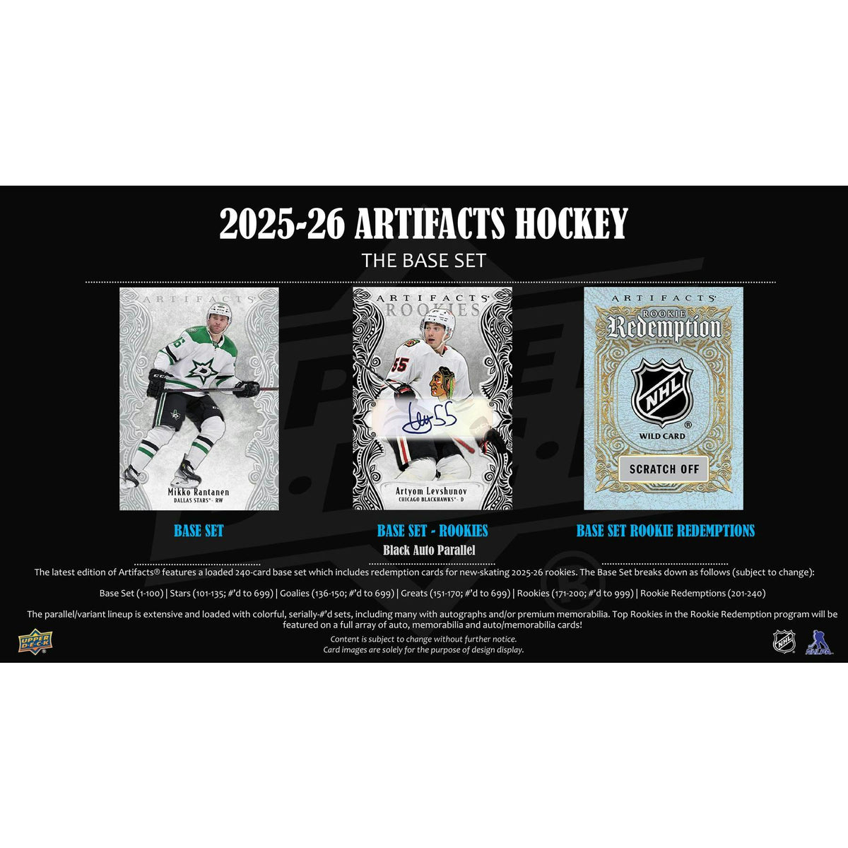 2025/26 Upper Deck Artifacts Hockey Hobby 20-Box Case