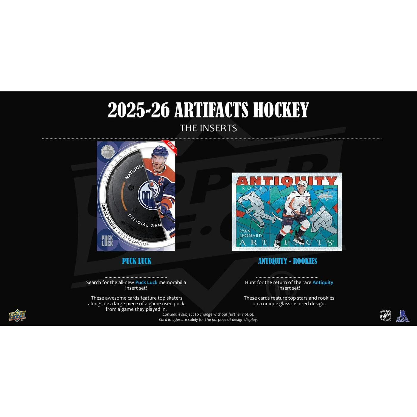 2025/26 Upper Deck Artifacts Hockey Hobby 20-Box Case