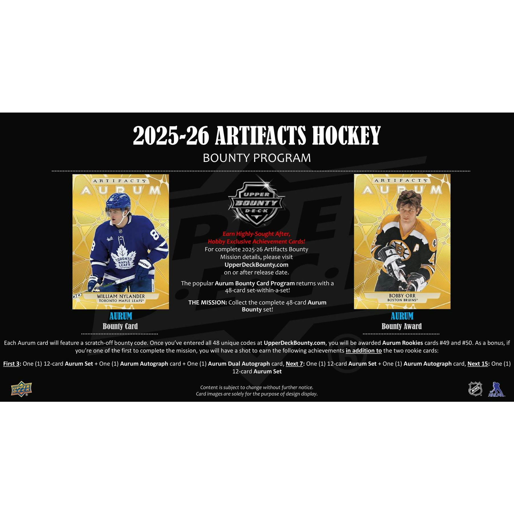 2025/26 Upper Deck Artifacts Hockey Hobby 20-Box Case