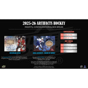 2025/26 Upper Deck Artifacts Hockey Hobby 20-Box Case