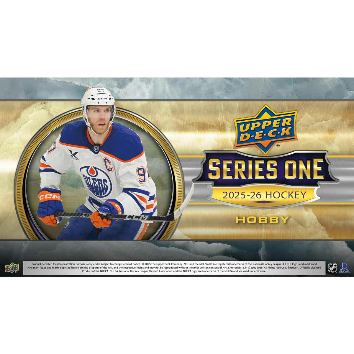 2025/26 Upper Deck Series 1 Hockey Hobby 12-Box Case