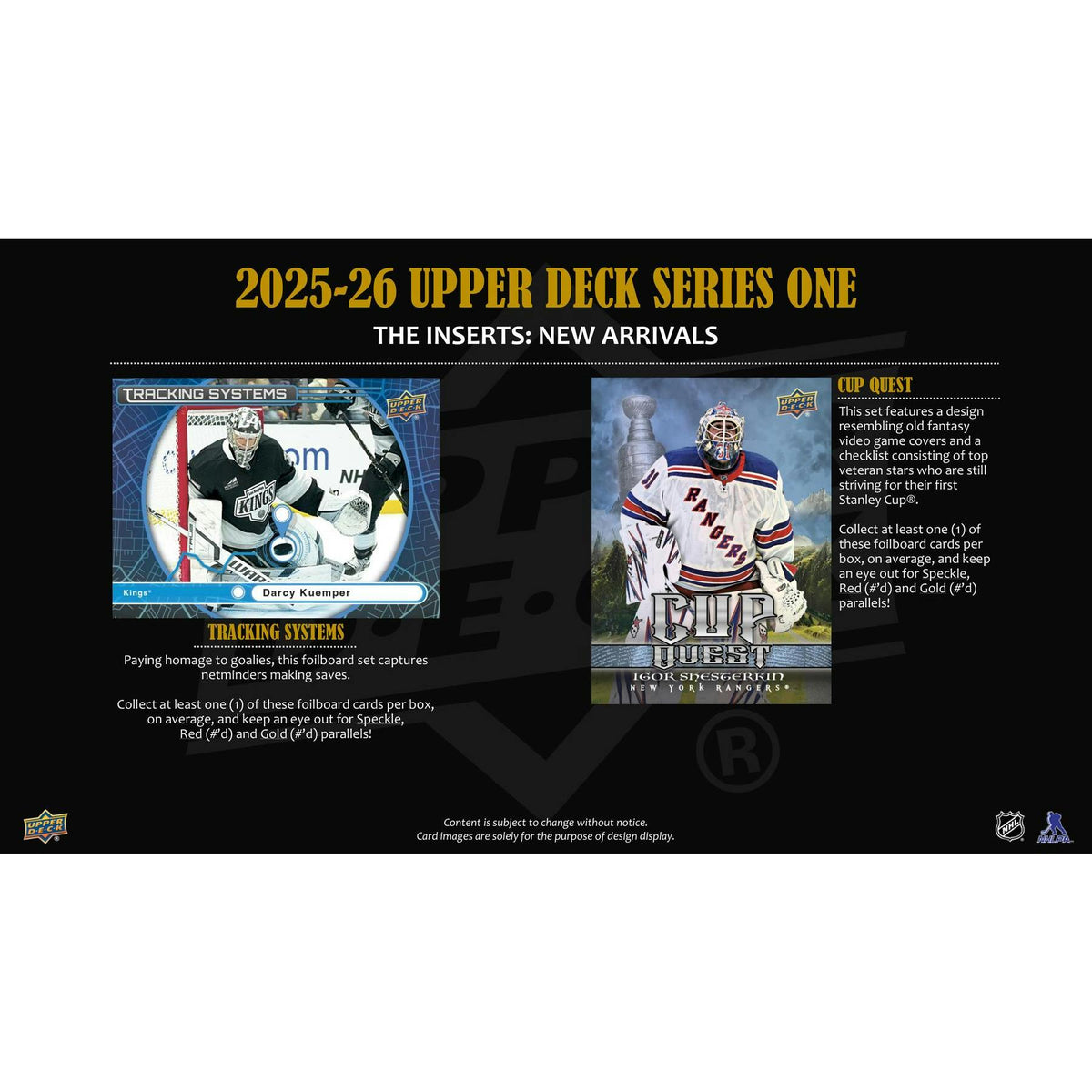 2025/26 Upper Deck Series 1 Hockey Hobby 12-Box Case