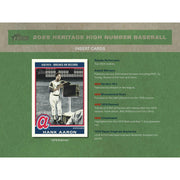 2025 Topps Heritage High Number Baseball Hobby 12-Box Case