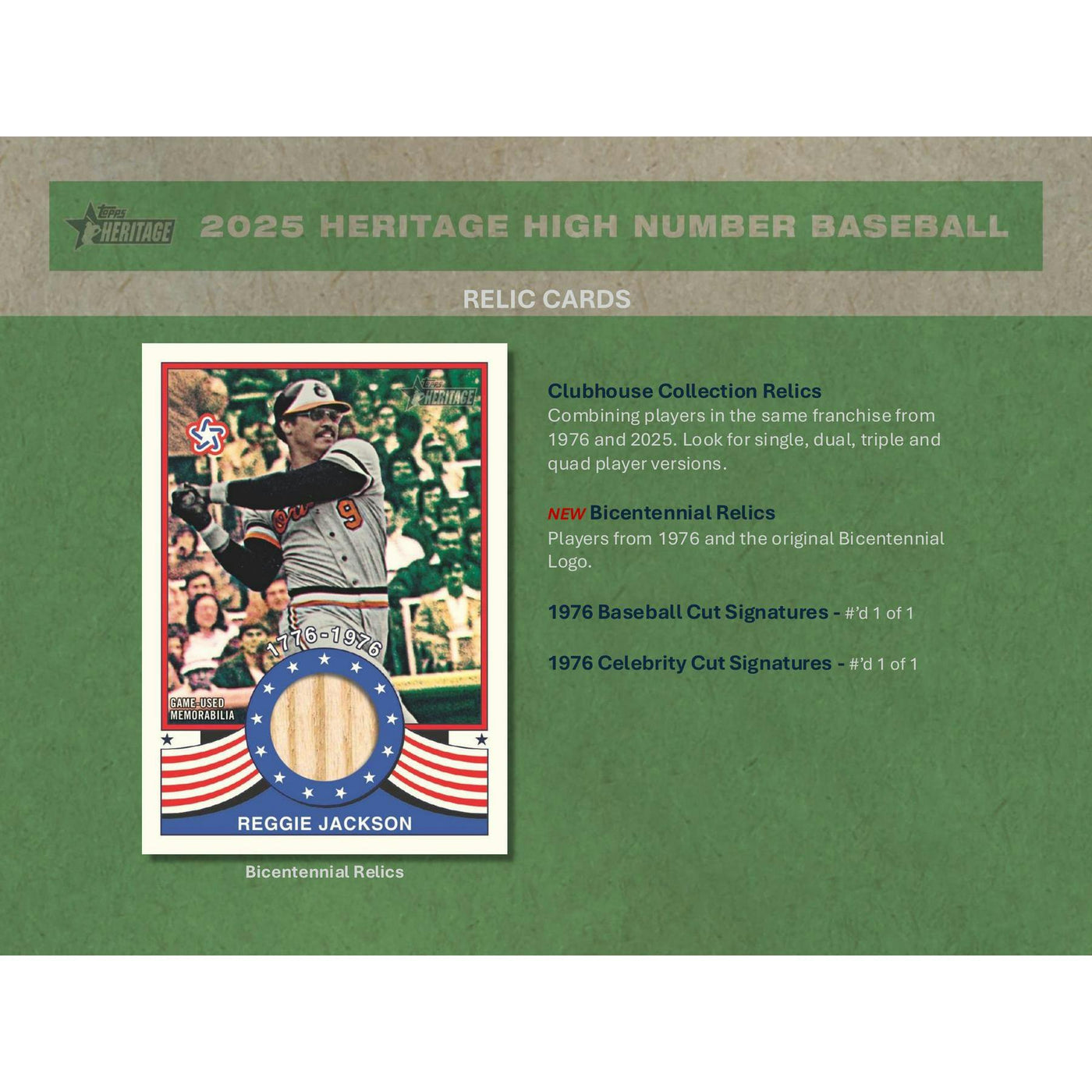 2025 Topps Heritage High Number Baseball Hobby 12-Box Case
