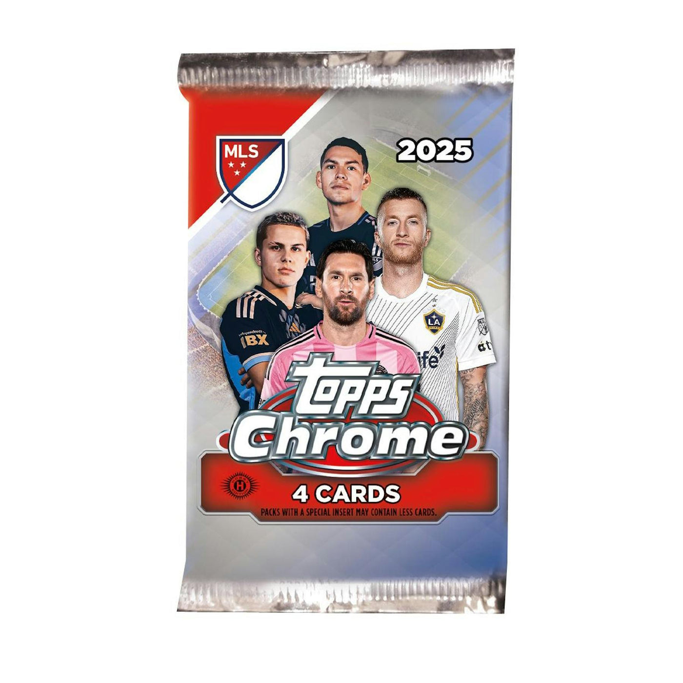 2025 Topps MLS Major League Soccer Chrome Hobby Pack