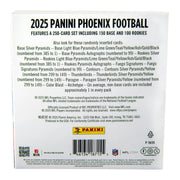 2025 Panini Phoenix Football Mega Box (Pyramids Parallels!)
