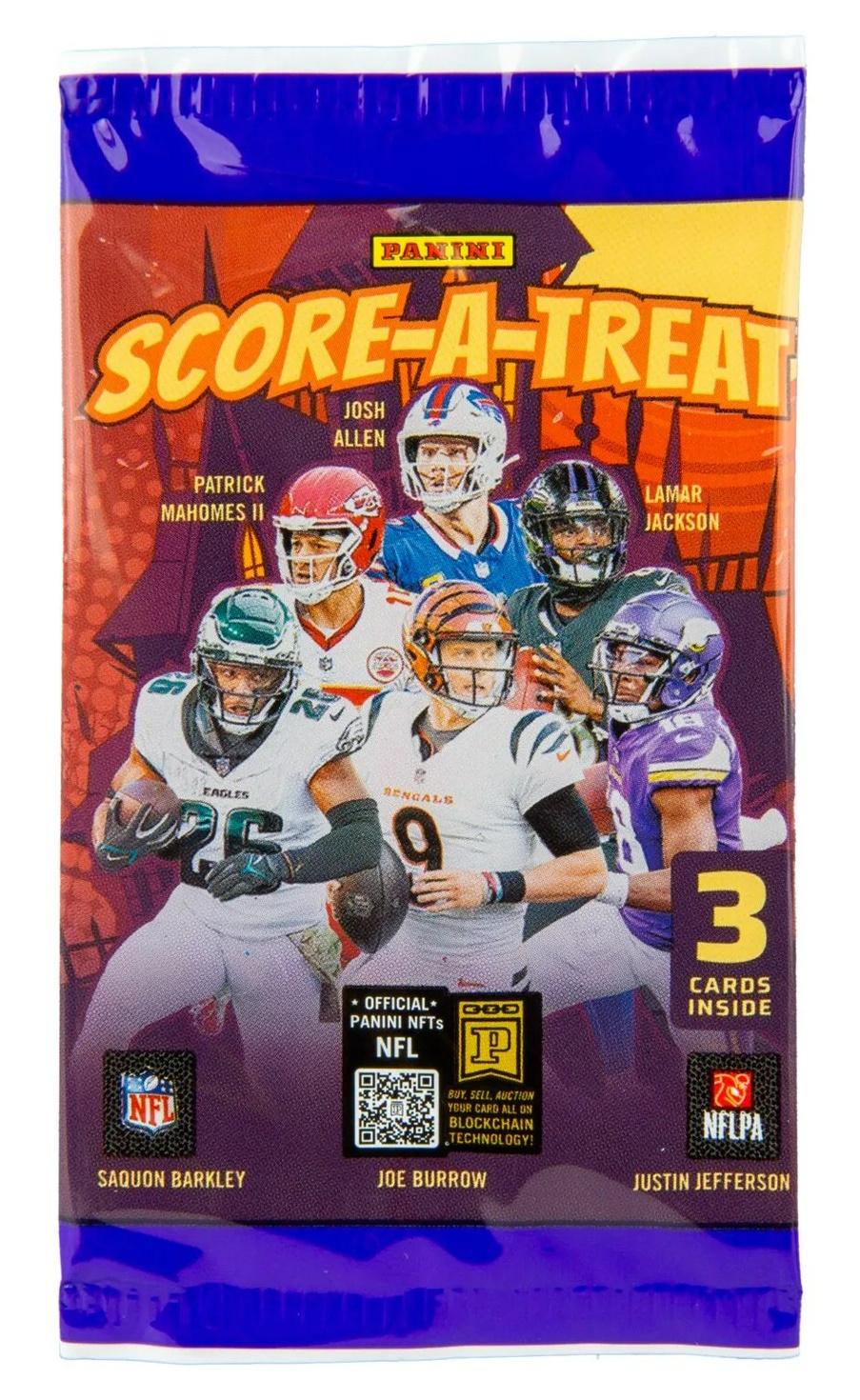 2025 Panini Score-A-Treat Halloween Football Pack