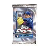 2025 Topps Chrome Baseball Hobby Jumbo Pack