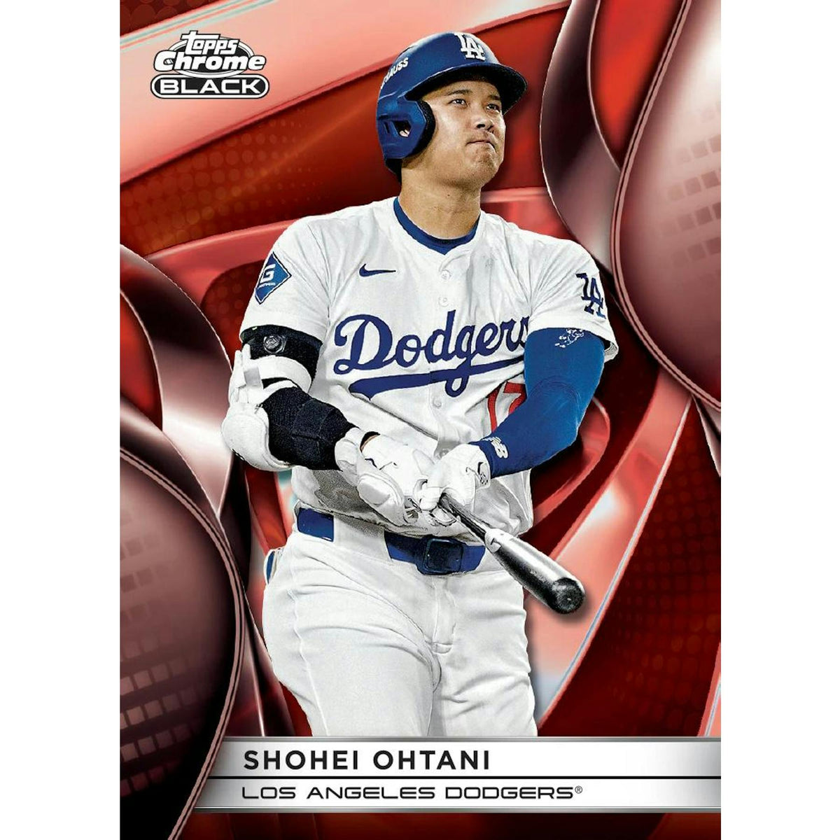 2025 Topps Chrome Black Baseball Hobby 12-Box Case