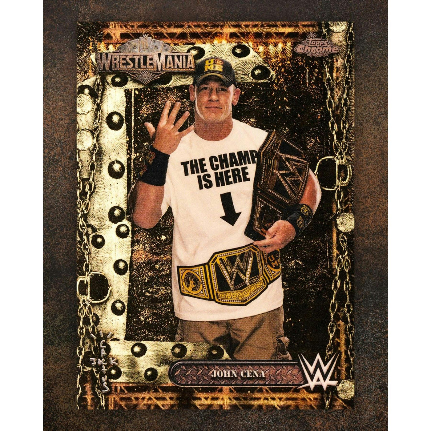 2025 Topps Chrome WWE Cactus Jack x Wrestlemania Box