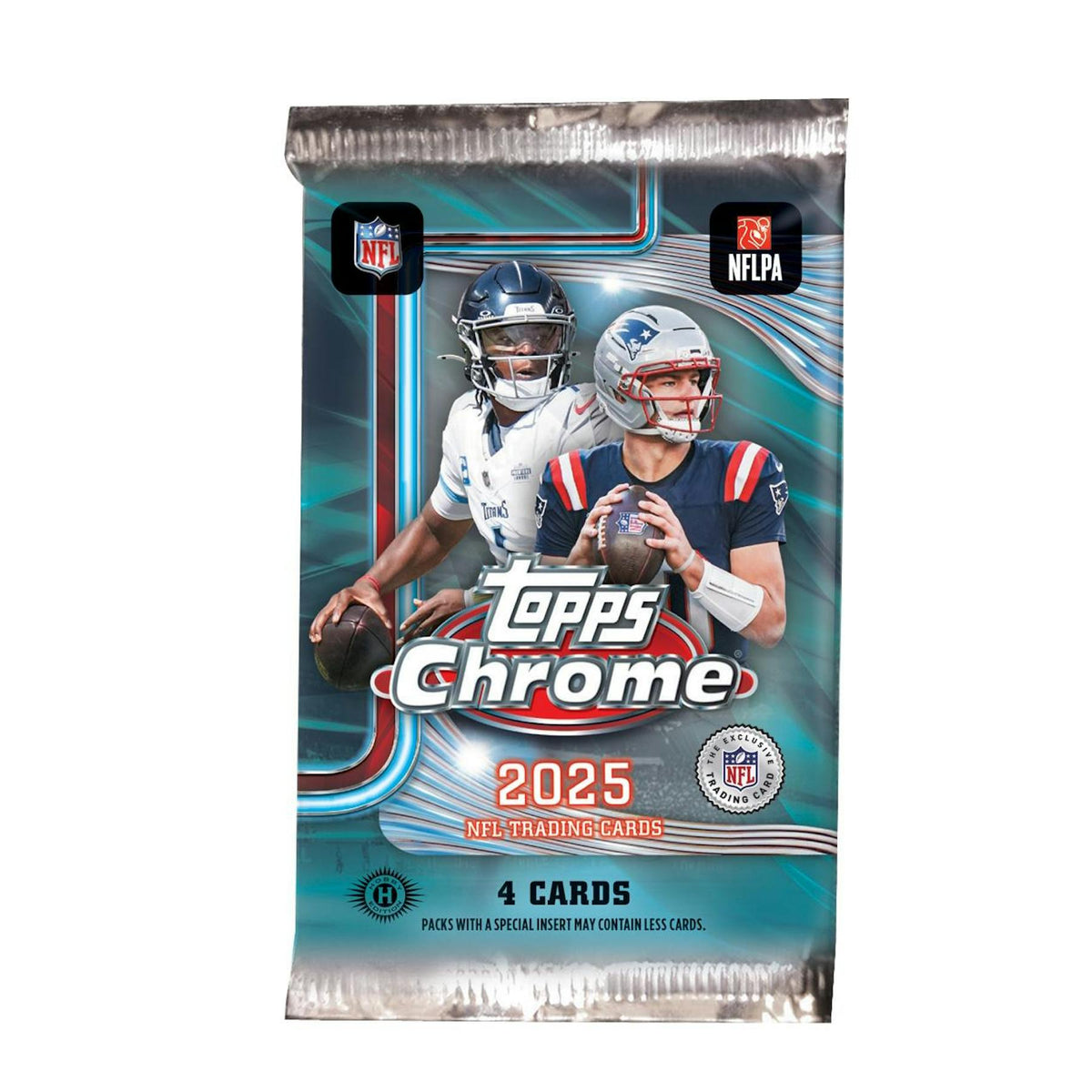 2025 Topps Chrome Football Hobby Pack