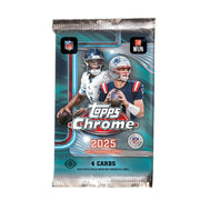 2025 Topps Chrome Football Hobby Pack