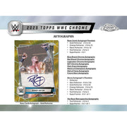 2025 Topps Chrome WWE Wrestling Mega Box