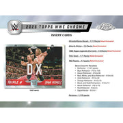 2025 Topps Chrome WWE Wrestling Mega Box