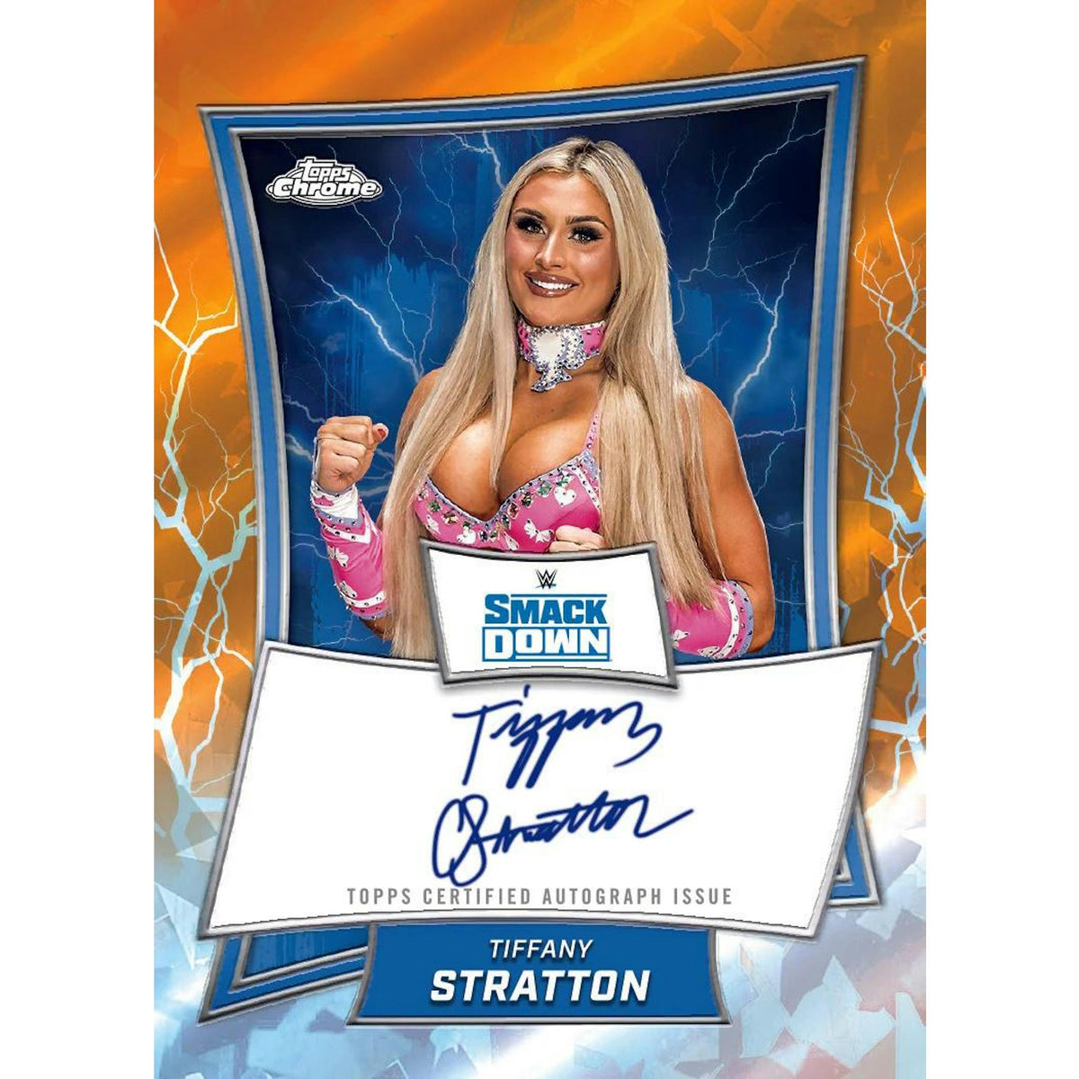 2025 Topps Chrome WWE Sapphire Edition Wrestling Hobby 10-Box Case