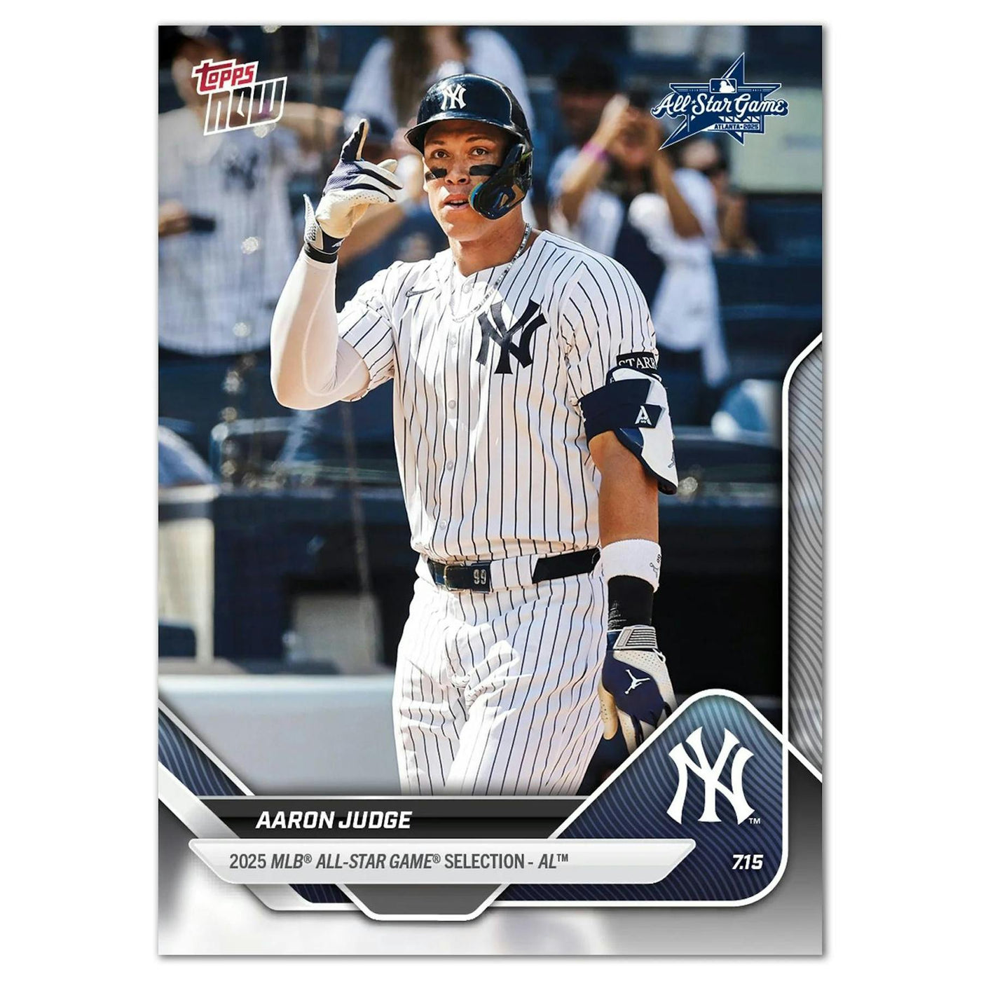 2025 Topps NOW All-Star Game Baseball 19-Card Set