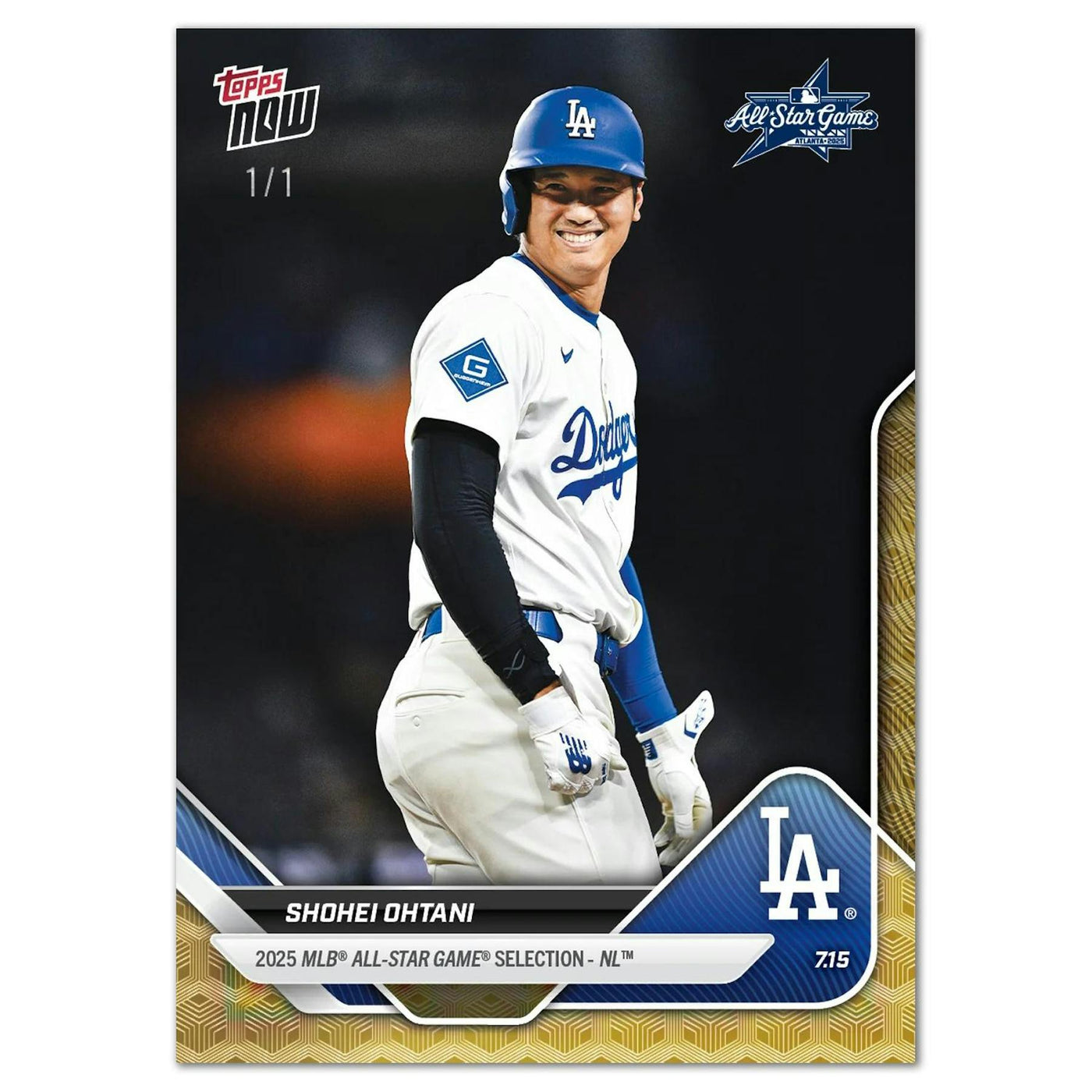 2025 Topps NOW All-Star Game Baseball 19-Card Set