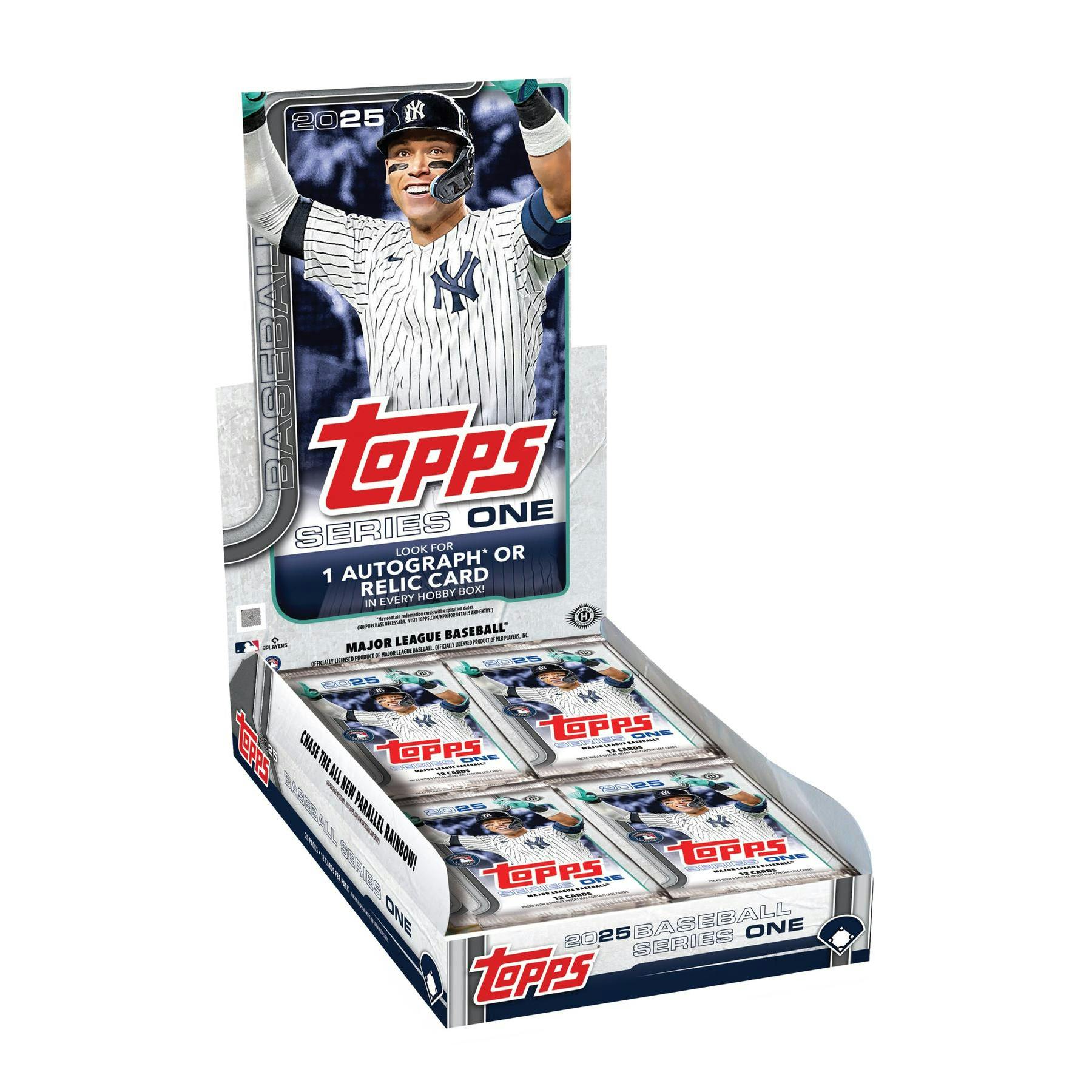 2025 Topps Series 1 Baseball Hobby 12-Box Case