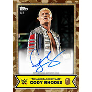 2025 Topps WWE x BAPE Wrestling Box