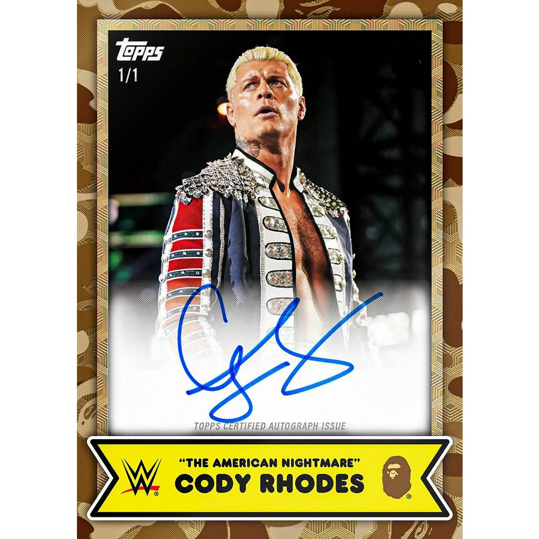 2025 Topps WWE x BAPE Wrestling Box