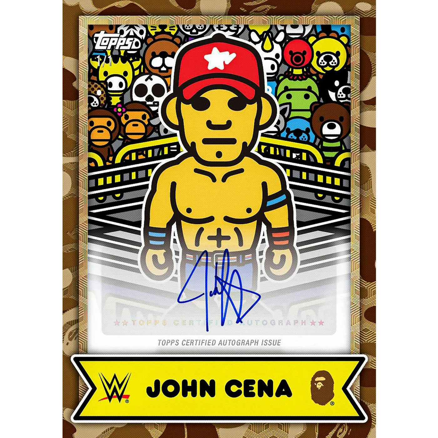 2025 Topps WWE x BAPE Wrestling Box