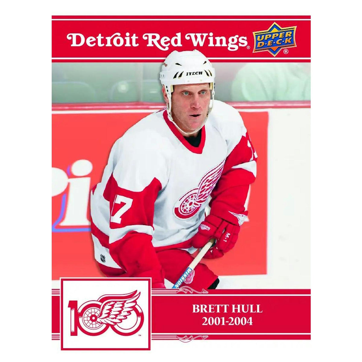2025/26 Upper Deck Detroit Red Wings Centennial Hockey Box 20-Set Case