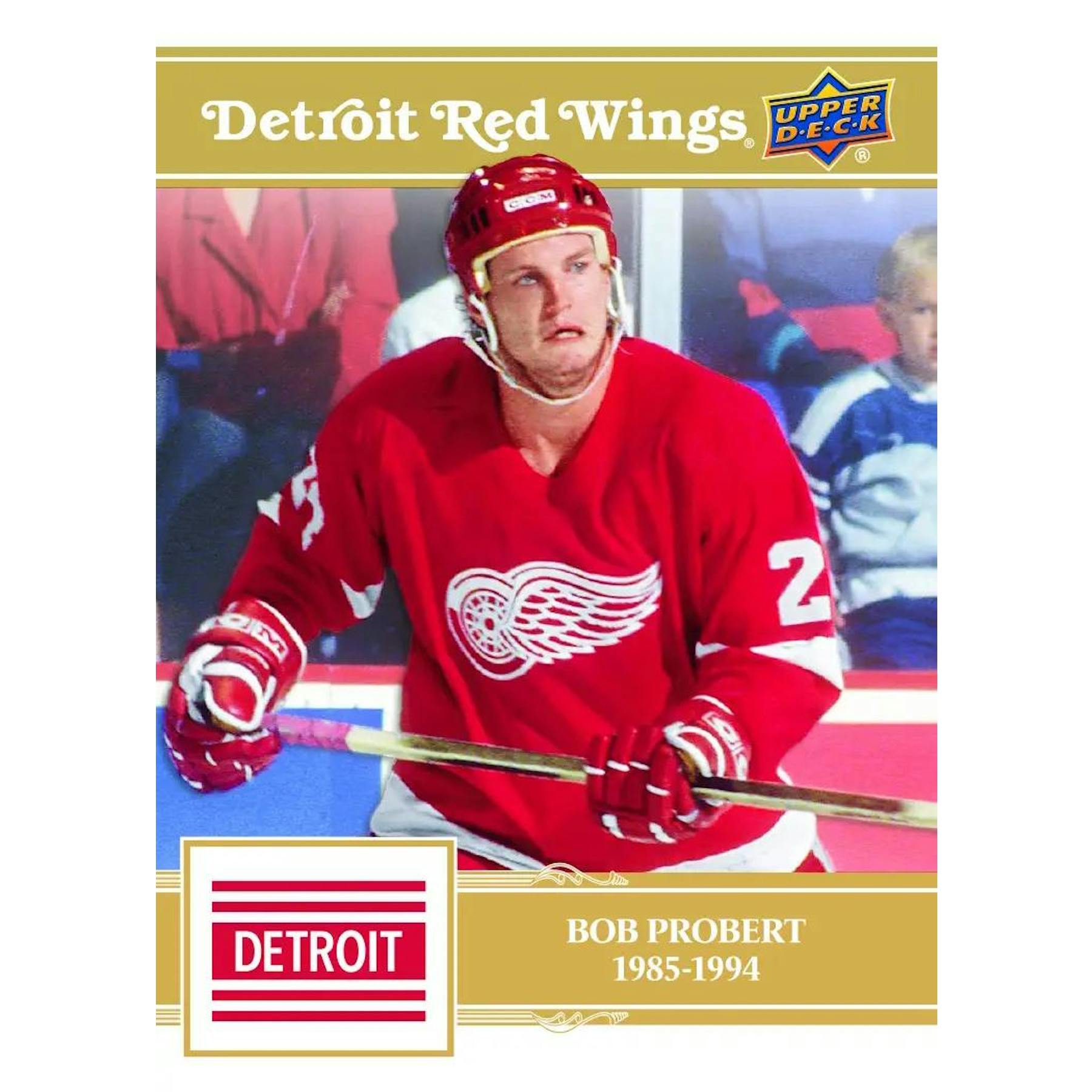 2025/26 Upper Deck Detroit Red Wings Centennial Hockey Box 20-Set Case