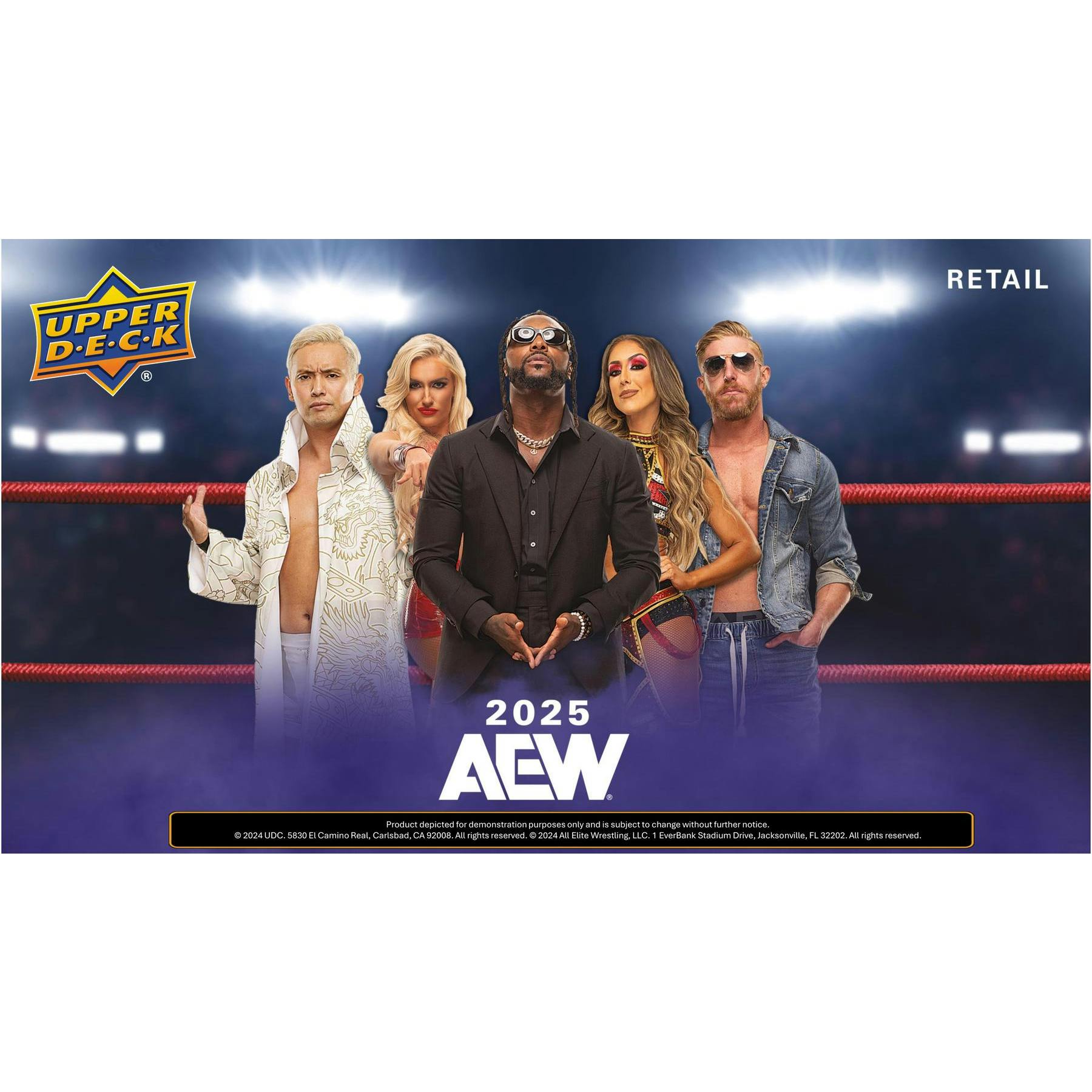 2025 Upper Deck AEW Wrestling Blaster Box