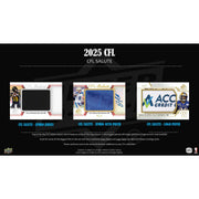 2025 Upper Deck CFL SP Game Used Football Hobby Box
