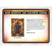 2025 Topps Deadpool Chrome Blaster 40-Box Case