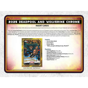 2025 Topps Deadpool Chrome Blaster 40-Box Case