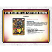 2025 Topps Deadpool Chrome Blaster 40-Box Case