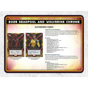2025 Topps Deadpool Chrome Blaster 40-Box Case