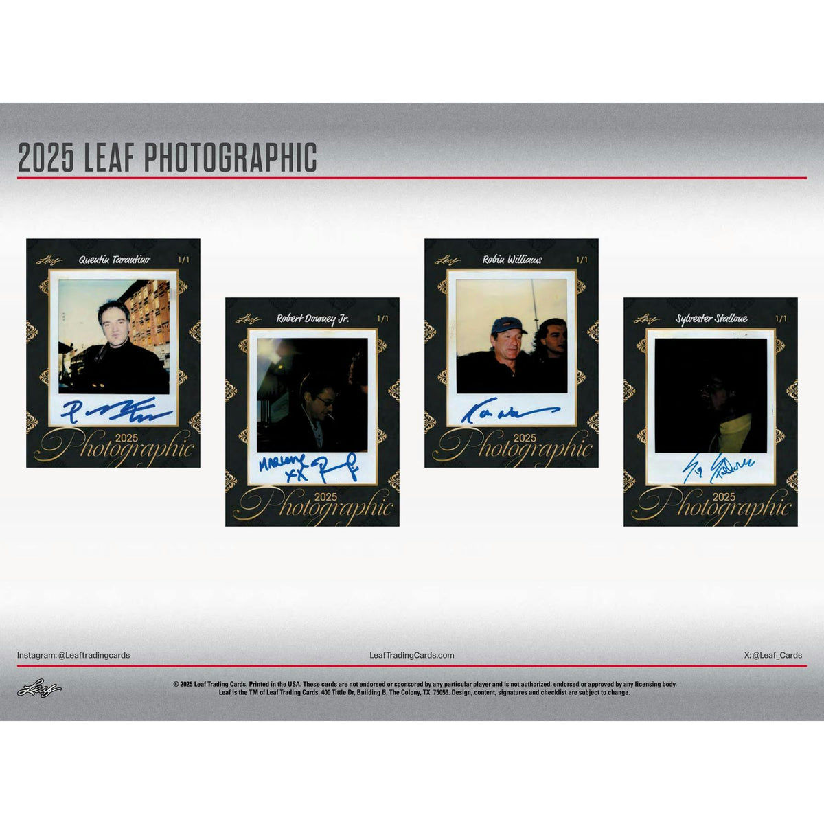 2025 Leaf Photographic Hobby 10-Box Case