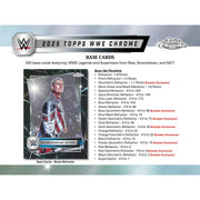2025 Topps Chrome WWE Wrestling Delight Box
