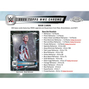 2025 Topps Chrome WWE Wrestling Hobby Box